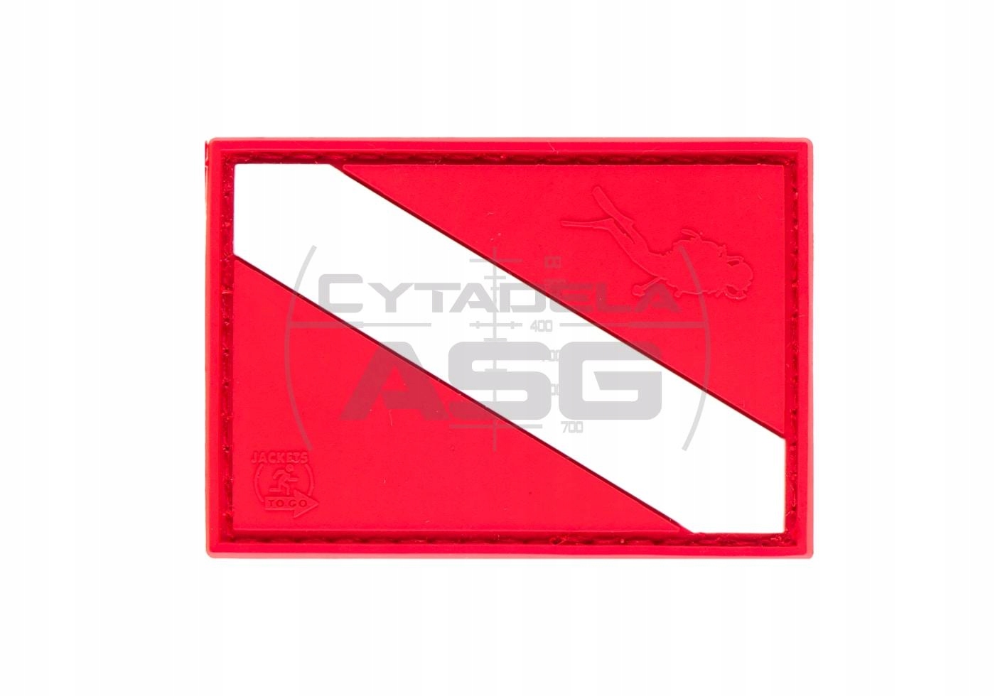 Diver Down Flag Rubber Patch