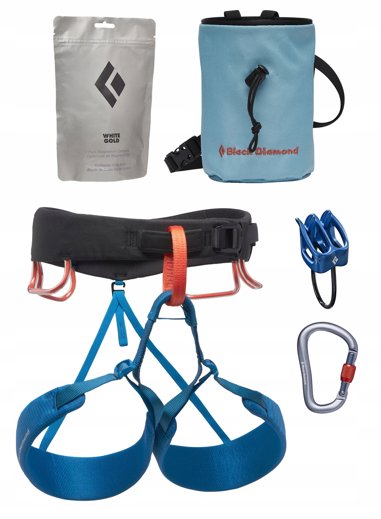 Sada postrojů Black Diamond Momentum Harness Package M