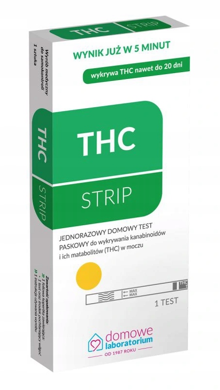 

Thc Strip Test Narkotykowy 1 sztuka