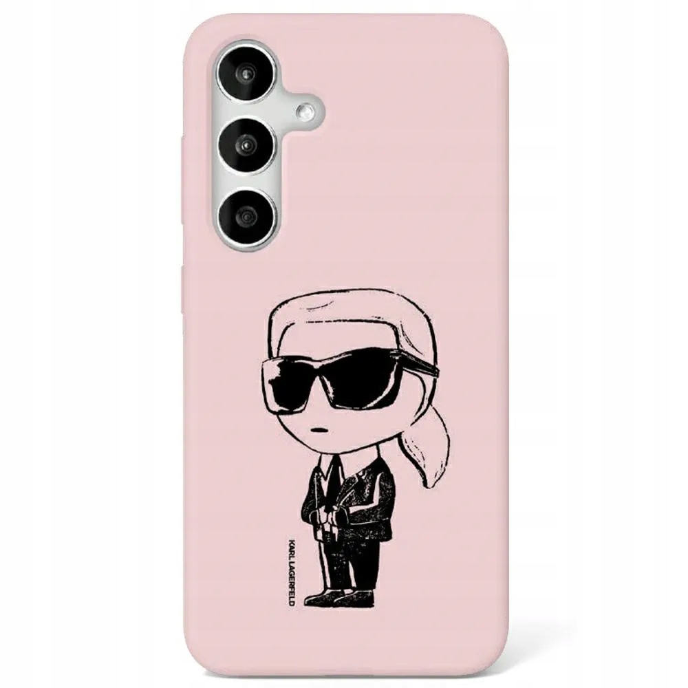Zadní Kryt Karl Lagerfeld pro Samsung Galaxy S25 růžový