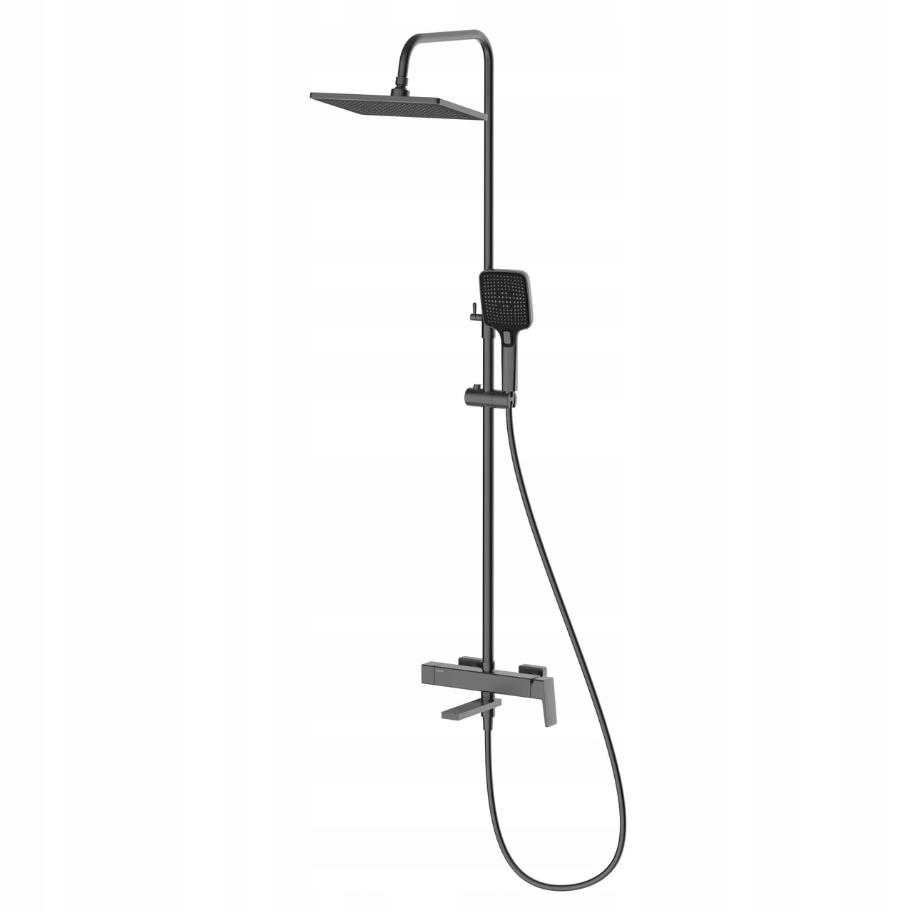 Dažďová sprcha Avapax Vellano 3-funkčná Gun Metal Mat ADVE6314H1