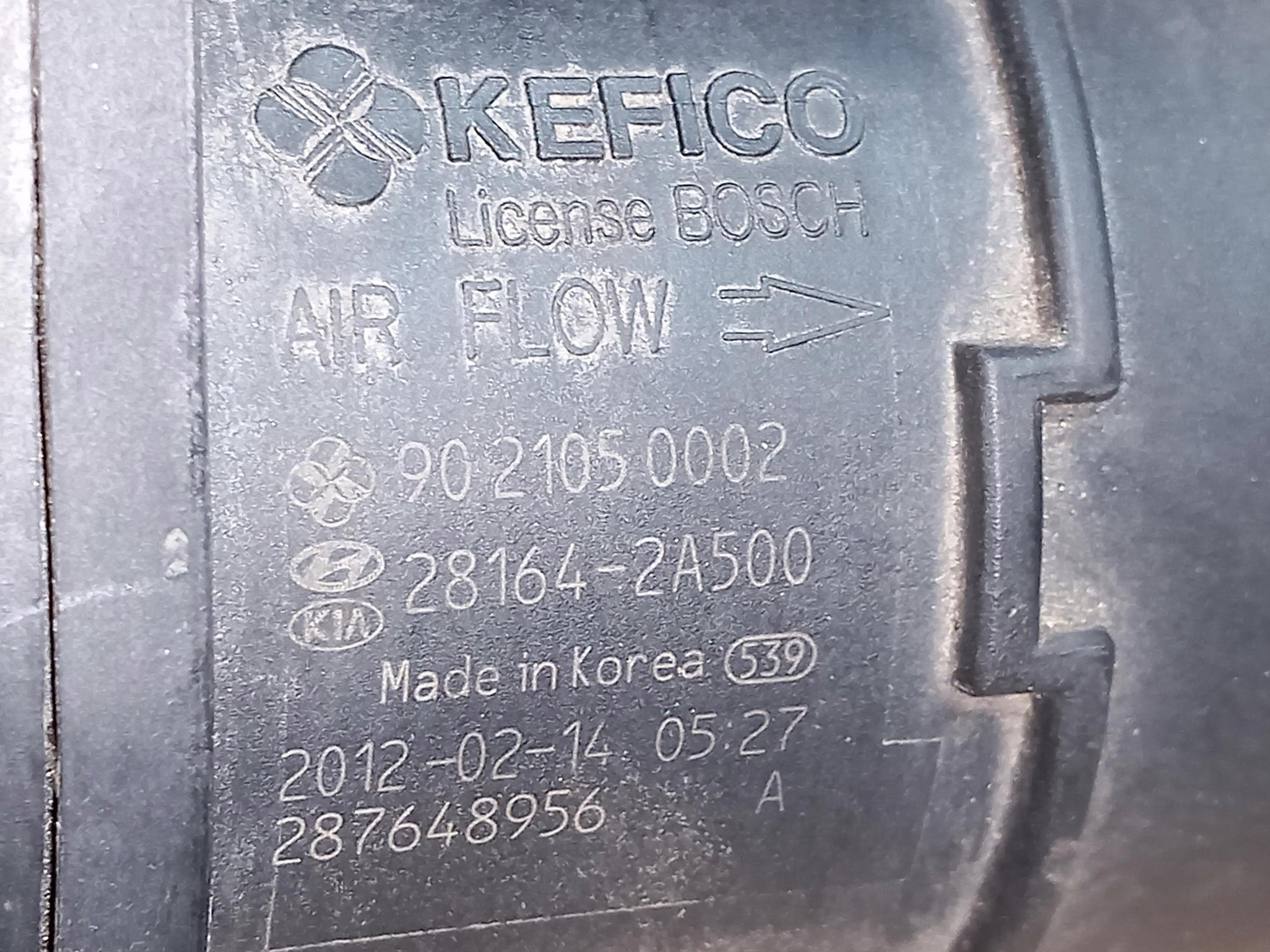 Gehäuse filter luft KIA CEED und 1.6 CRDi 28110-1H250 06-12