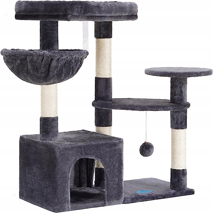 Levně Vysoký pelíšek na škrábání pro kočky Hey-brother 61 100 cm