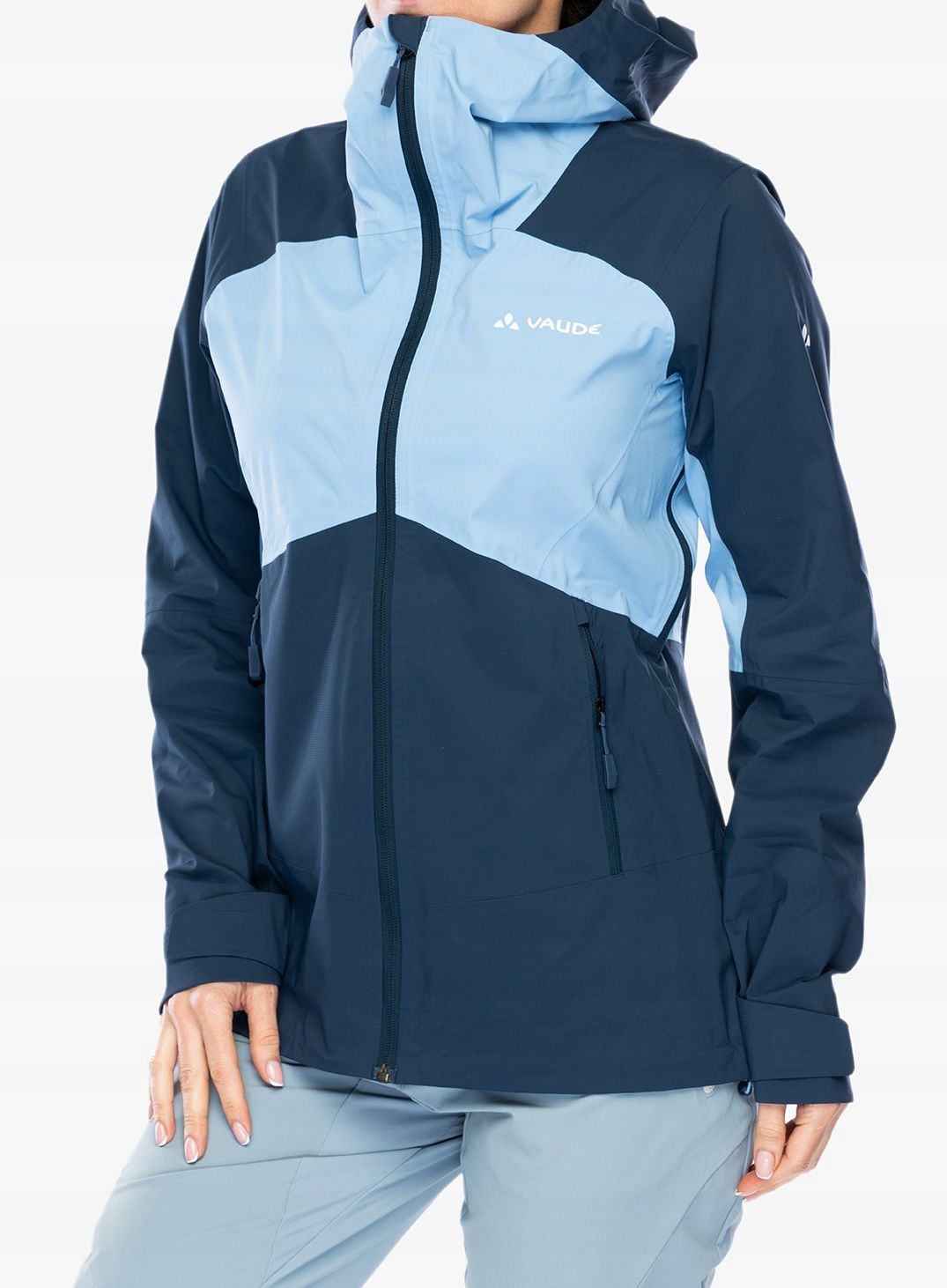 Dámská nepromokavá bunda Vaude Simony 2,5L Jacket IV modrá 34 (xxs)