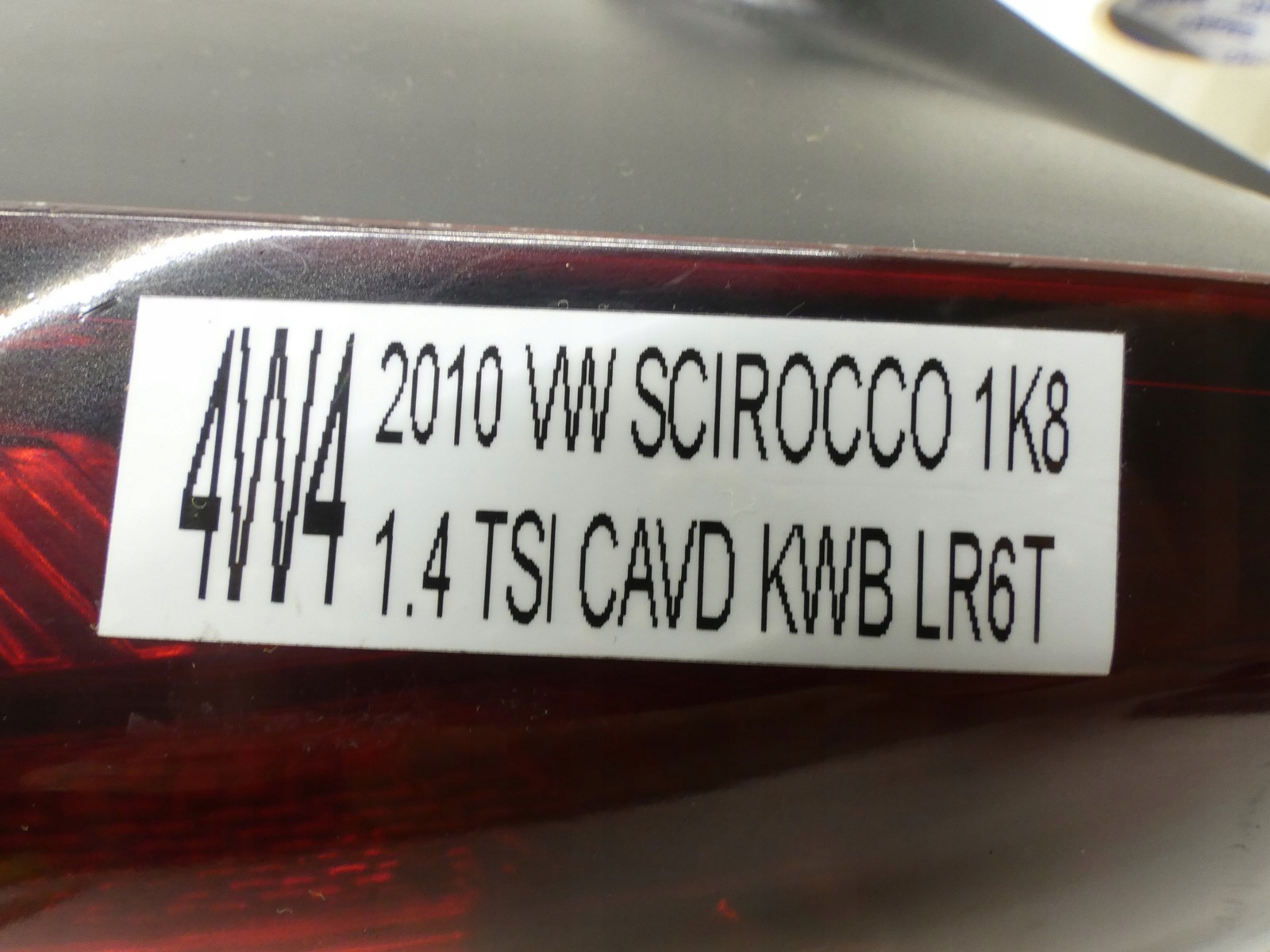 light left left rear part rear VW SCIROCCO III 1K8 1K8945095H