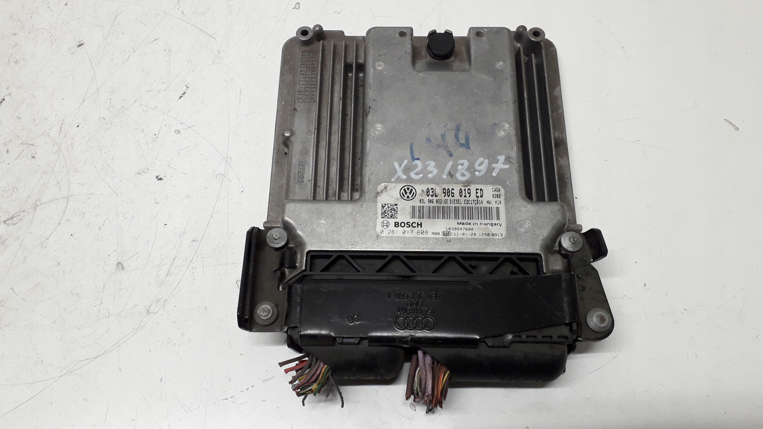 SEAT EXEO 08- 2.0TDI KOMPUTER SILNIKA 03L906019ED