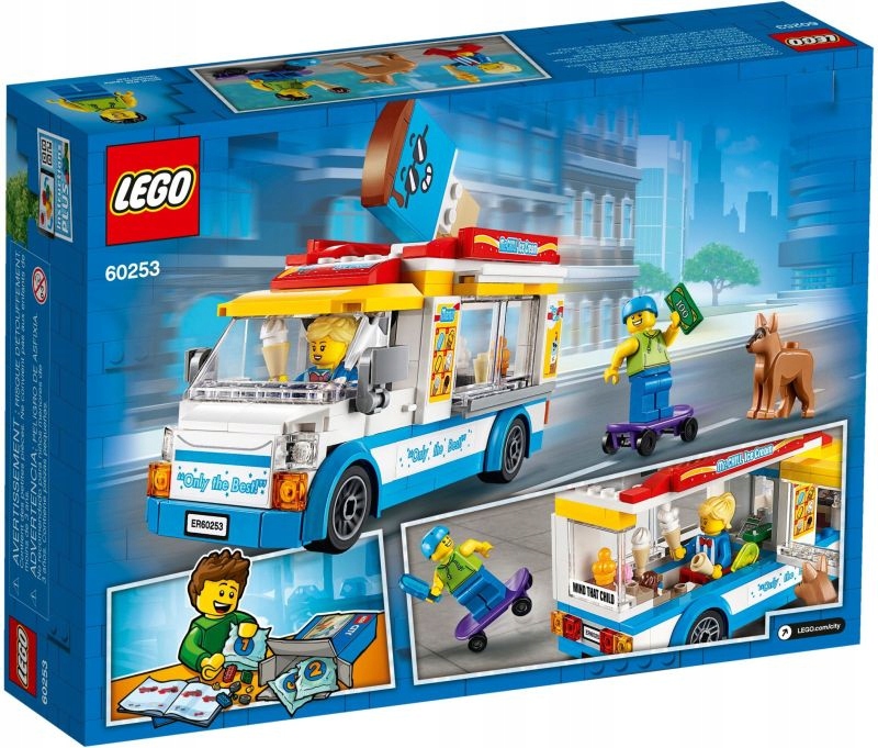 LEGO 60253 CITY FURGONETKA Z LODAMI Marka LEGO