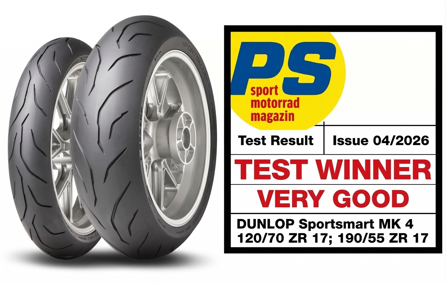 Dunlop Pneumatika 200/55ZR17 (78W) Tl Sportsmart MK4 Zadná Dot 15/2026 ()