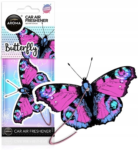 

Aroma Car Butterfly Cherry Motyl zawieszka zapach