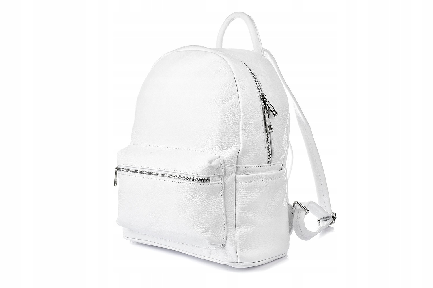 Batoh velký městský italský prostorný, pevná prémiová kůže