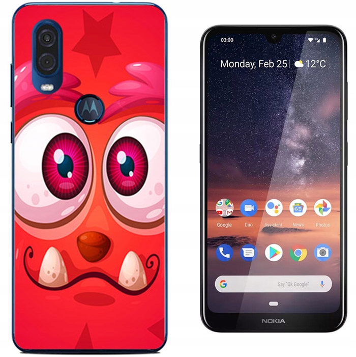 

Etui Gel Foto Do Motorola One Vision Szkło