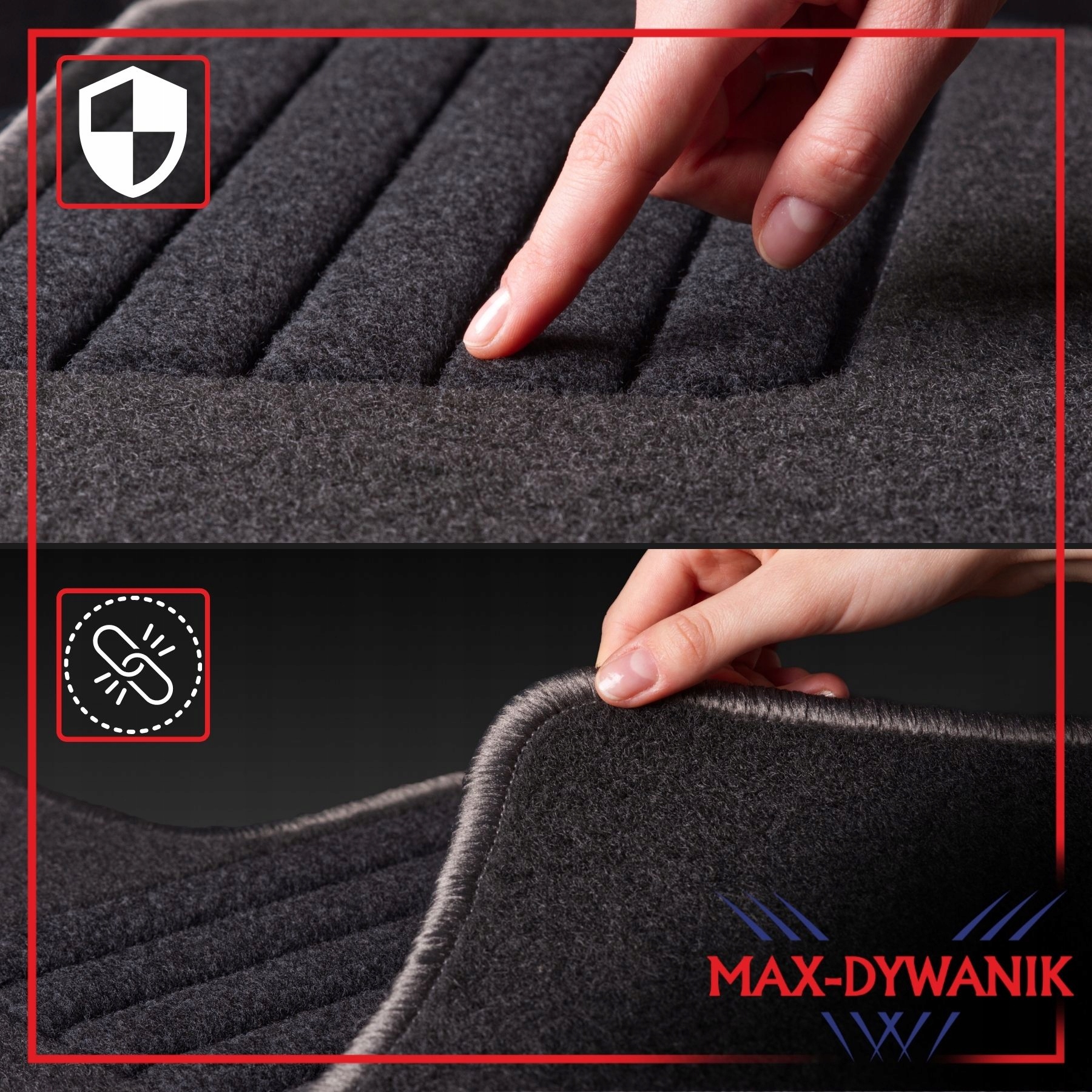 Hyundai i20 II 2015 2020 Dywaniki samochodowe Multi Element Set Sets