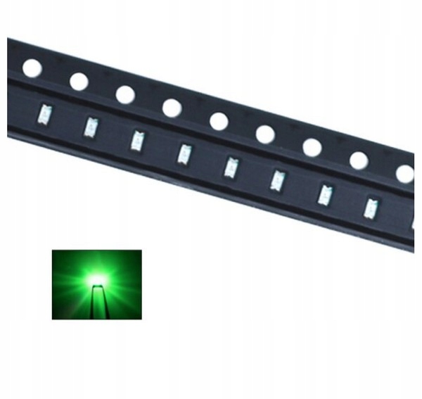 

20x Dioda Led smd 0603 Zielona Green 400mcd