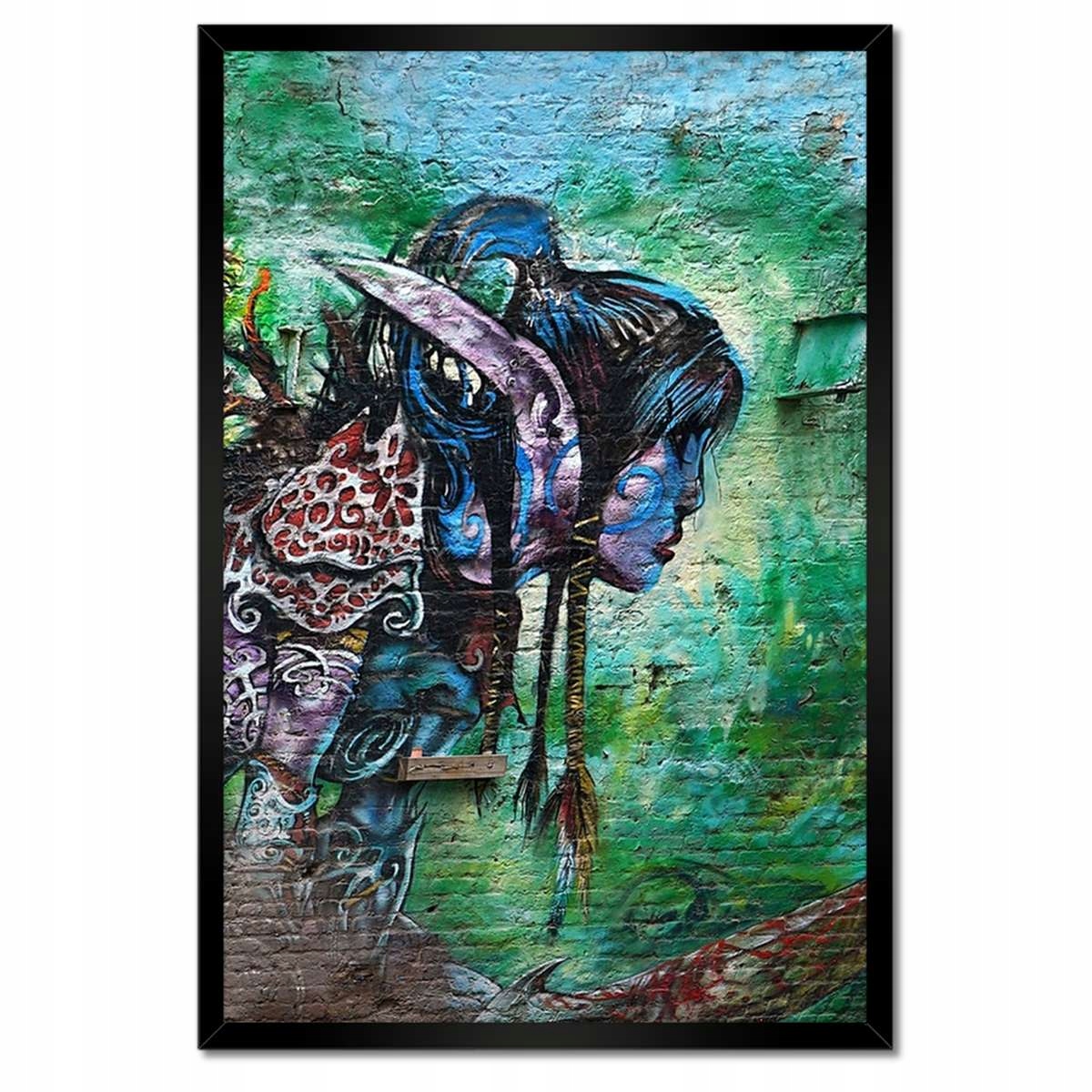 Plakáty v rámu 40x60 Graffiti Pouliční umění