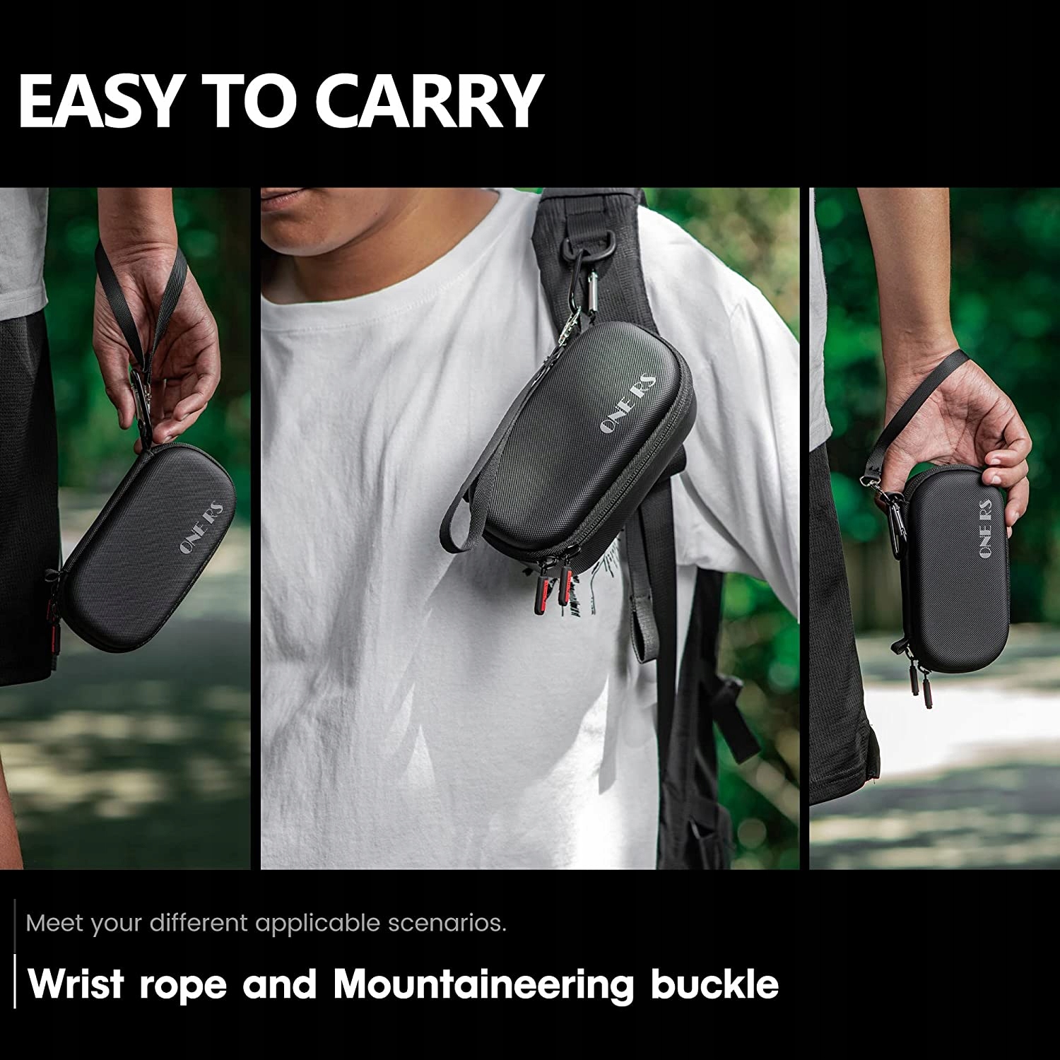 FUTERAŁ + SZKŁO HARTOWANE DLA INSTA360 ONE RS Model 1111065