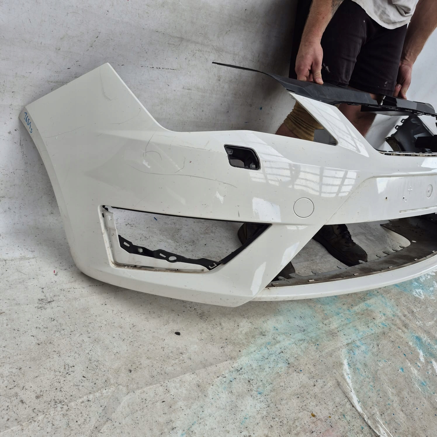 SEAT IBIZA IV 4 FR LIFT 12-17 bumper front front washer