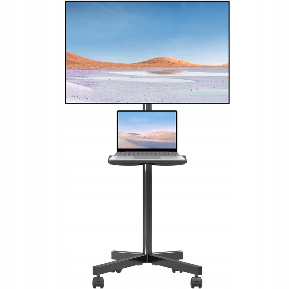 Suptek Mobilny stojak pod telewizor z kółkami 21–60"
