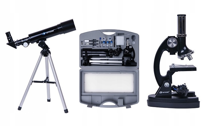 

Zestaw Opticon Multiview: Teleskop Mikroskop