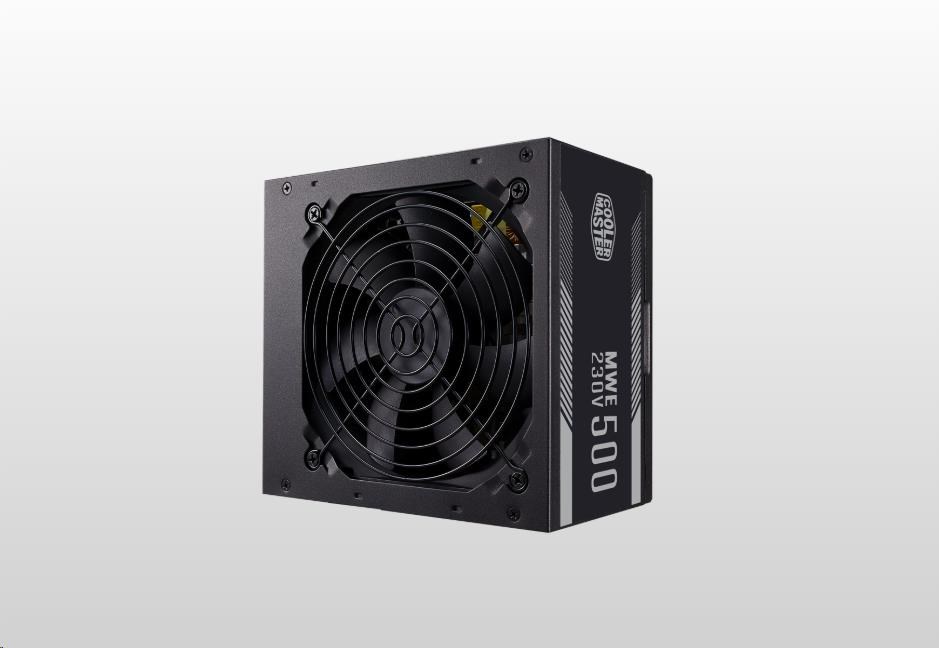 Cooler Master zdroj Mwe 500W White 230V V2, 120mm, 80+ Bulk MPE-5001…