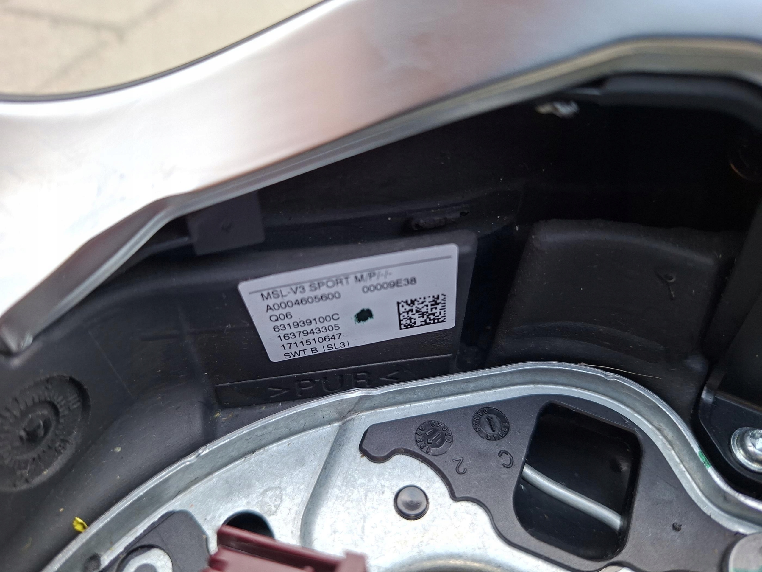 steering wheel, MULTIFUNKCJA with shifting A0004605600 MERCEDES W213 S213 E