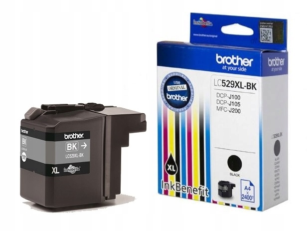 

Tusz LC529XL-BK Brother DCP-J100 DCP-J105 MFC-J200