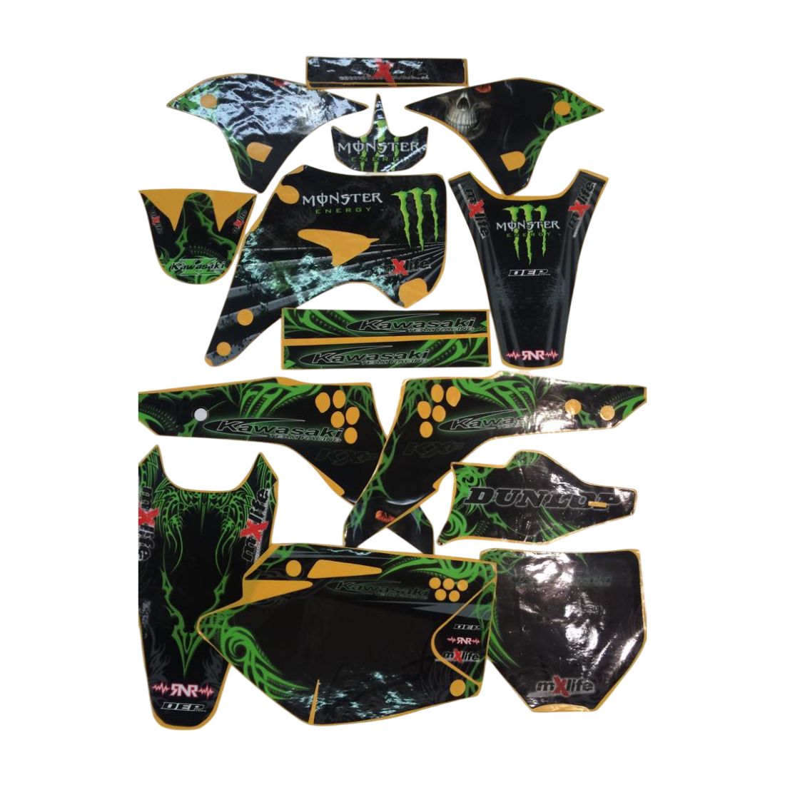 Personalizovaná Dyha Motocykla Kawasaki Kxf 250 06-08 Blitzkxf