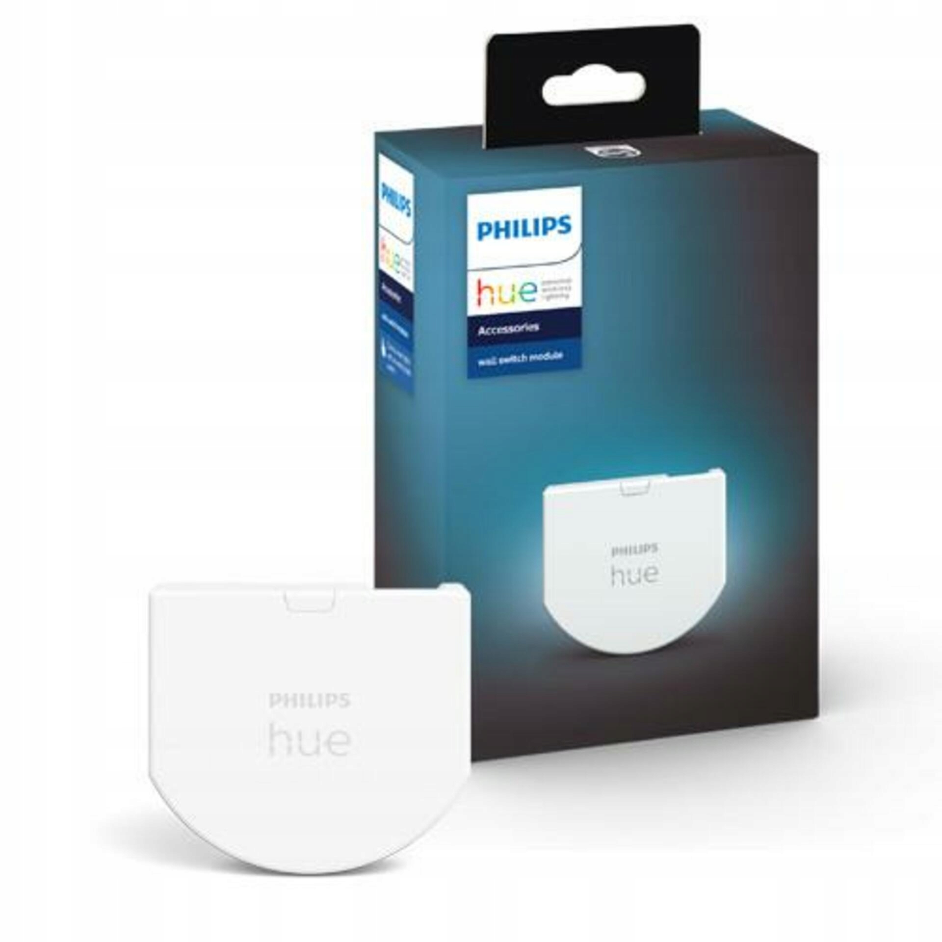 Philips Hue modul nástenného vypínača, ZigBee, IP20, biely