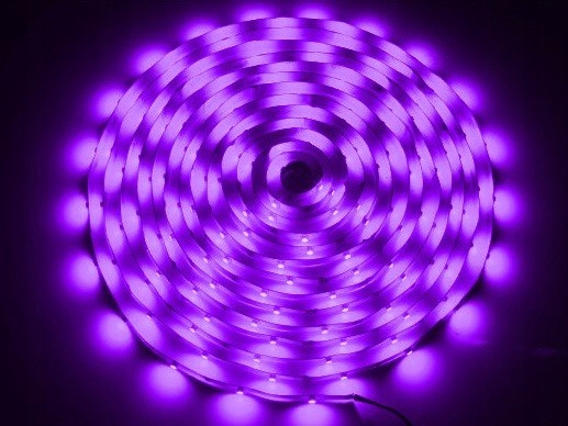 Led pásik 5050 fialový 5 m/150 diód