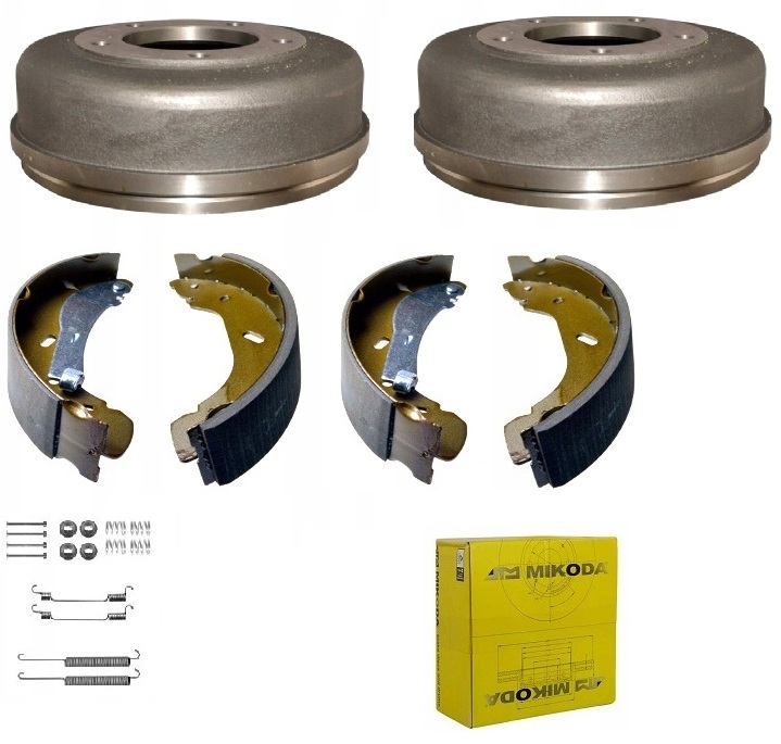 Bubny čelistí Ford Transit 2000-2006 pohon zadní části Rwd single 280 mm