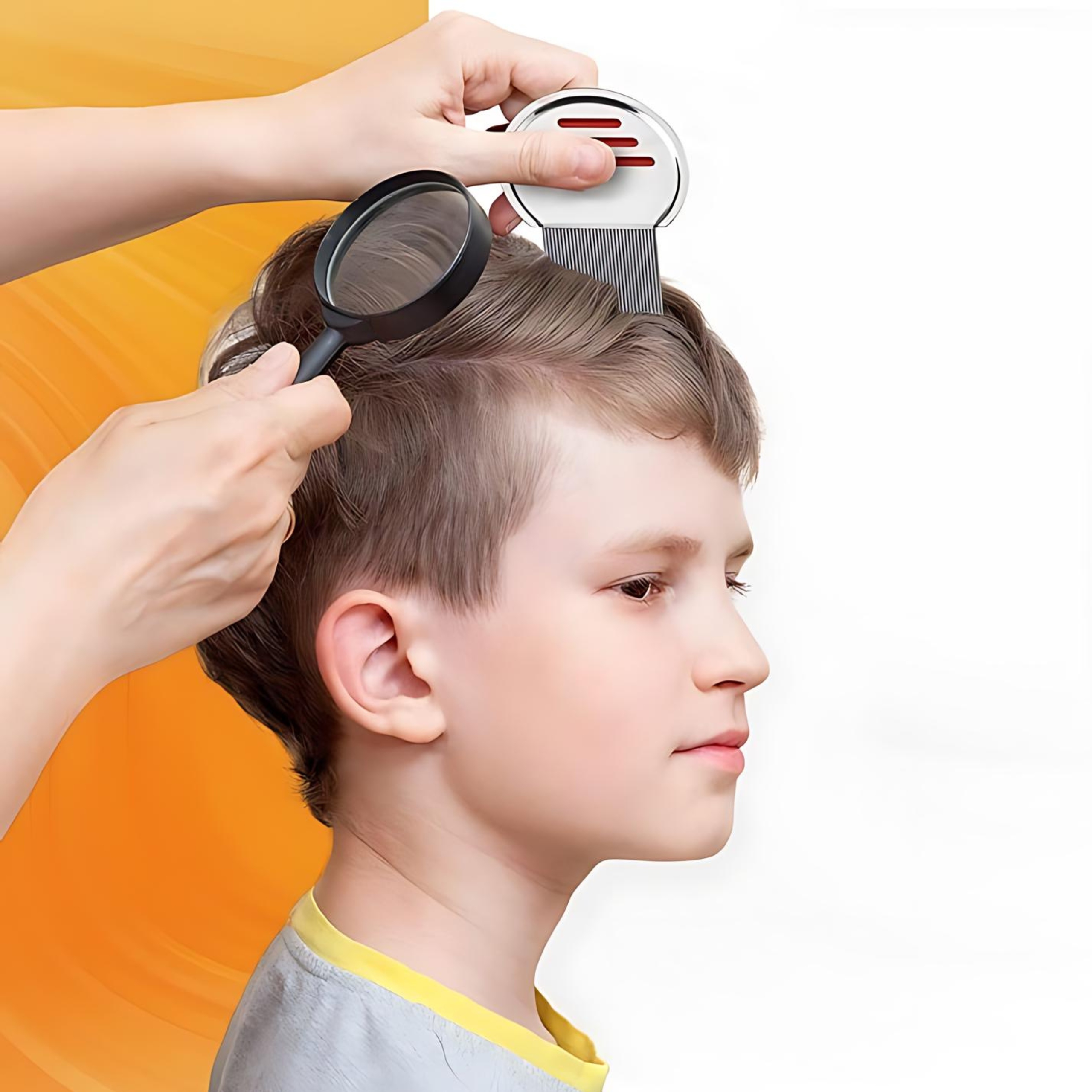 GRZEBIEŃ DO USUWANIA WSZY I GNID GRZEBIEŃ NA WSZY I GNIDY PCHŁY TERMINATOR Marka Belantro