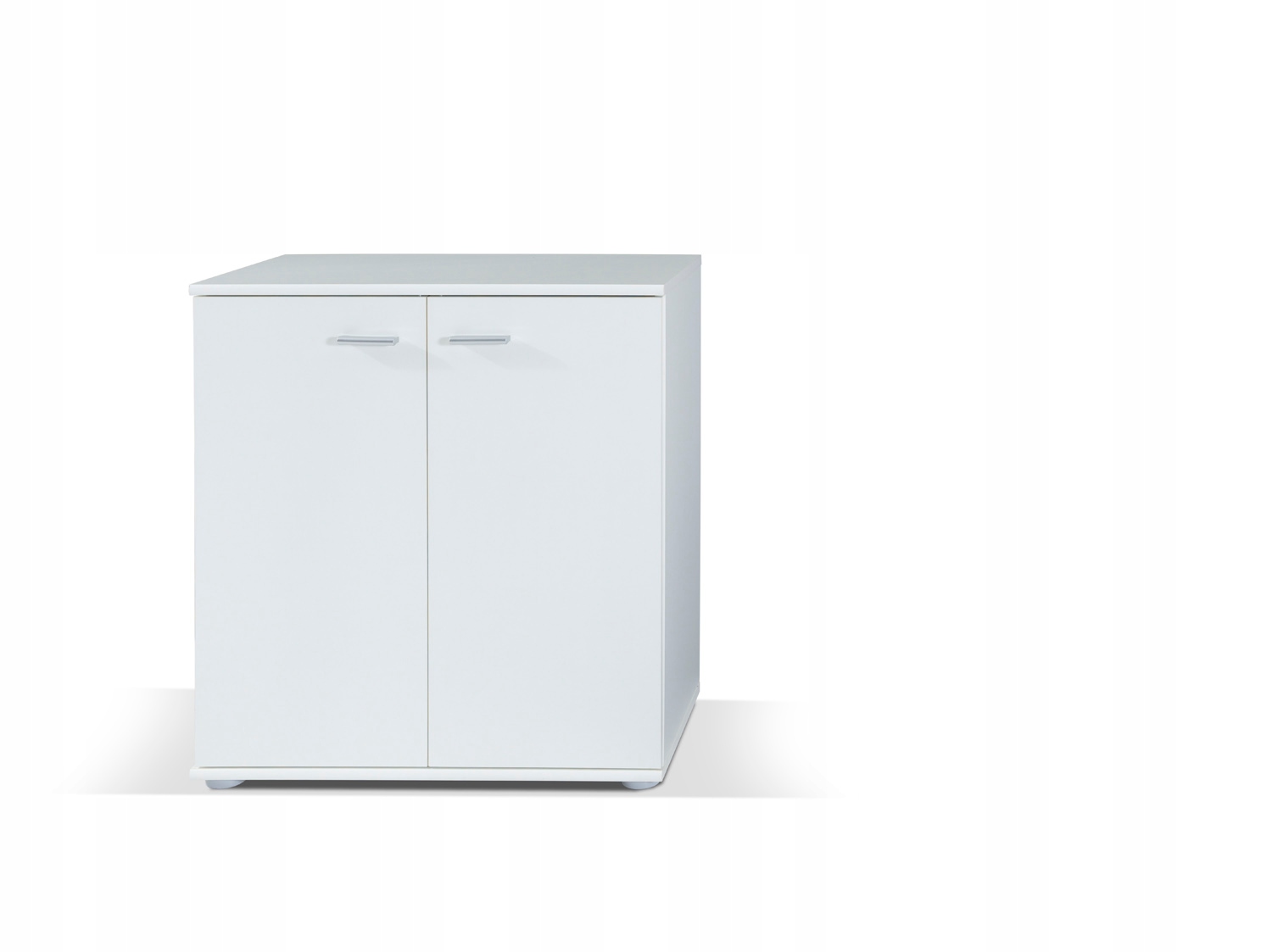 K-M 2D KOMODA SZAFKA BIAŁA 2 fronty tania 71 cm