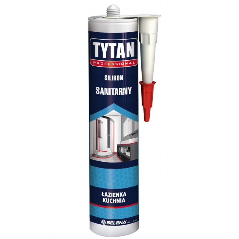 

Silikon sanitarny Tytan Biały 280ml