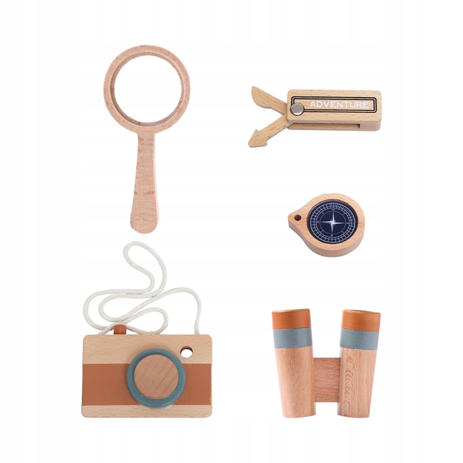 Nature Exploration Kits, Magnifying Glass, Wood