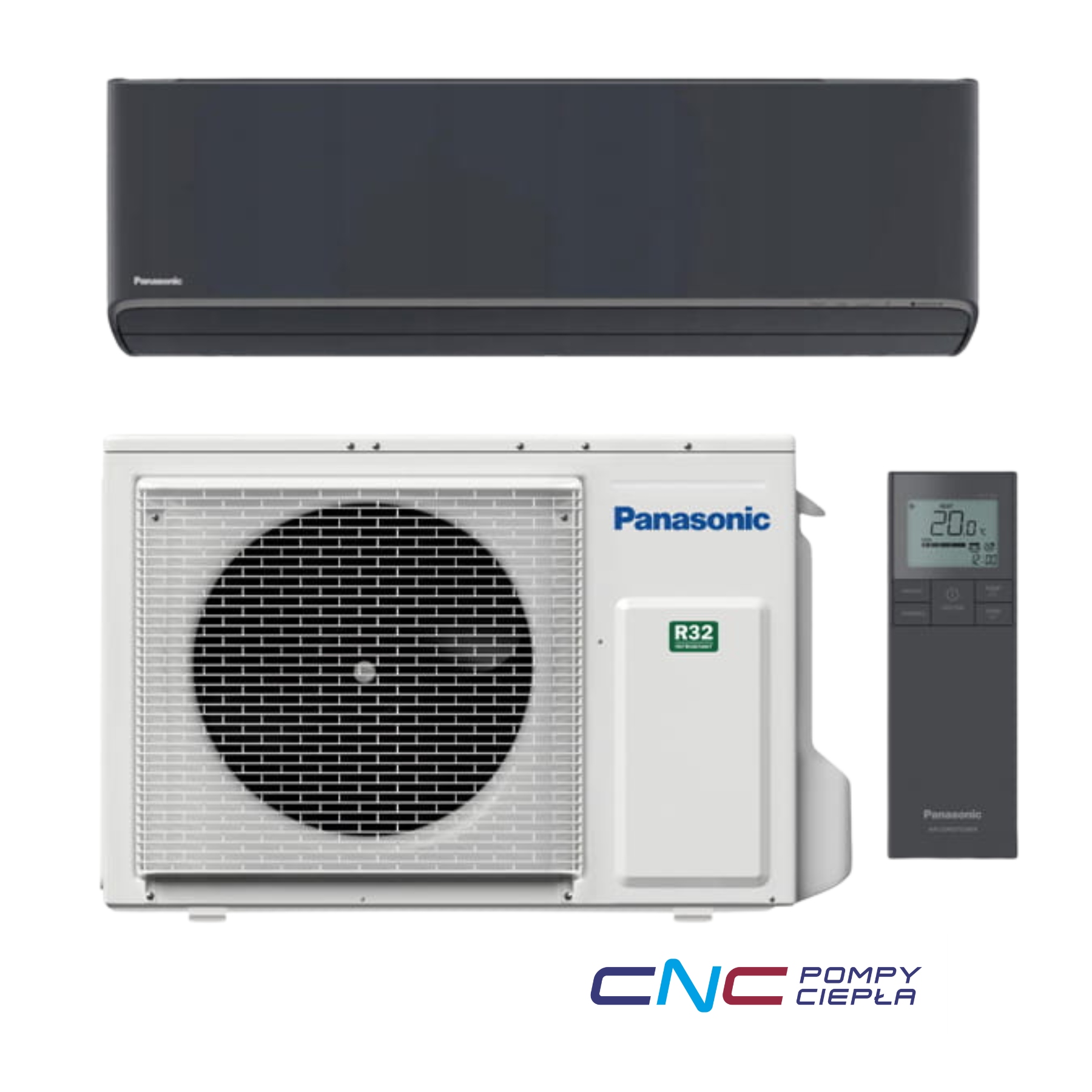 Klimatyzator Panasonic 2,1 kW KIT-XZ20ZKE-H, Kolor grafitowy, Wi-Fi