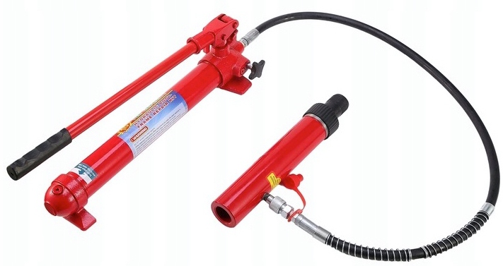 

Pompa Hydrauliczna +siłownik Rozpierak 10T Komplet