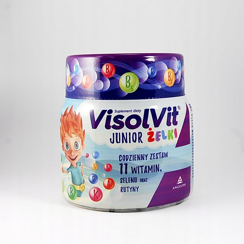 Visolvit Junior, żelki multiwitaminowe, 50 sztuk