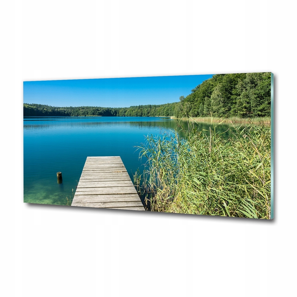 Foto obrazek 120x60 do pokoje Molo nad jezerem