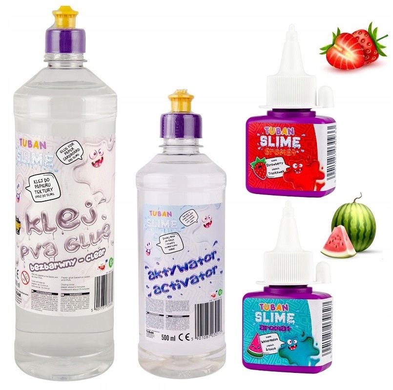

Klej Aktywator 2x Aromat Slime Gluty Tuban