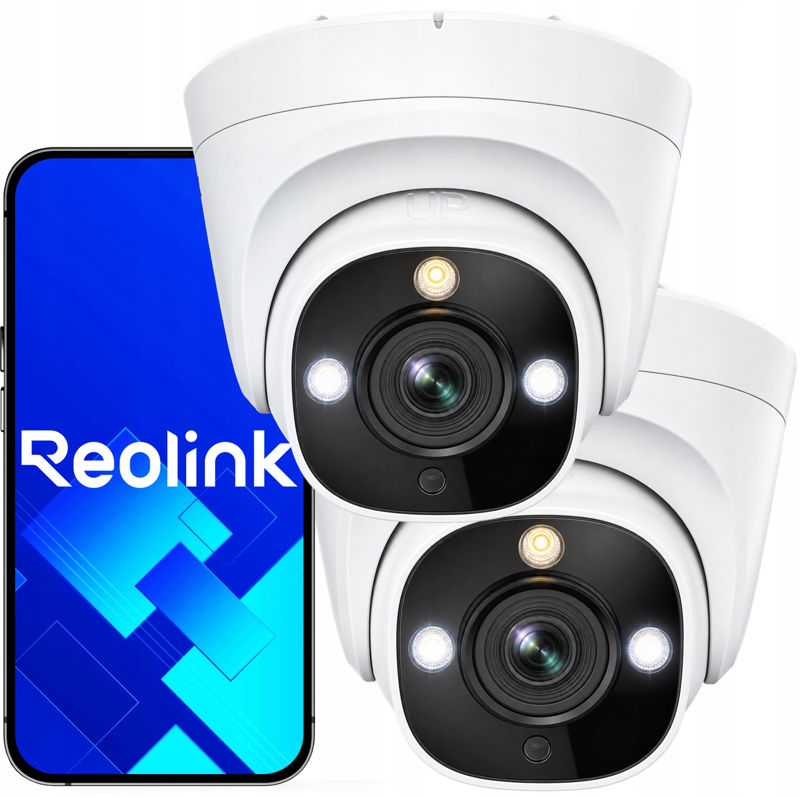 Ip kamera 12MPx 2x kopule Reolink RP-PCT12M PoE Mikrofon MicroSD Ai