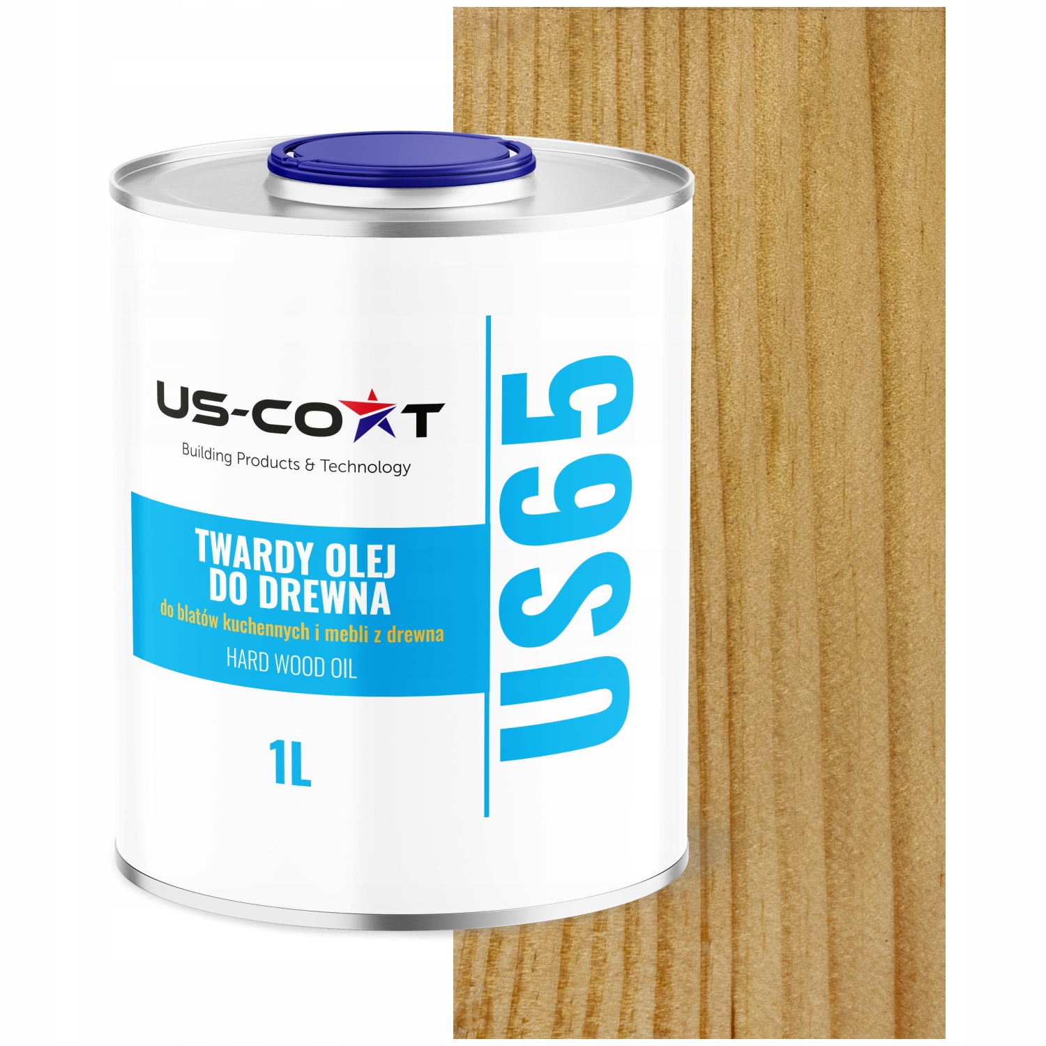 Tvrdý Olej na Nábytek, Kuchyňské Desky, Terasy a Pergoly 1L Přírodní Matný