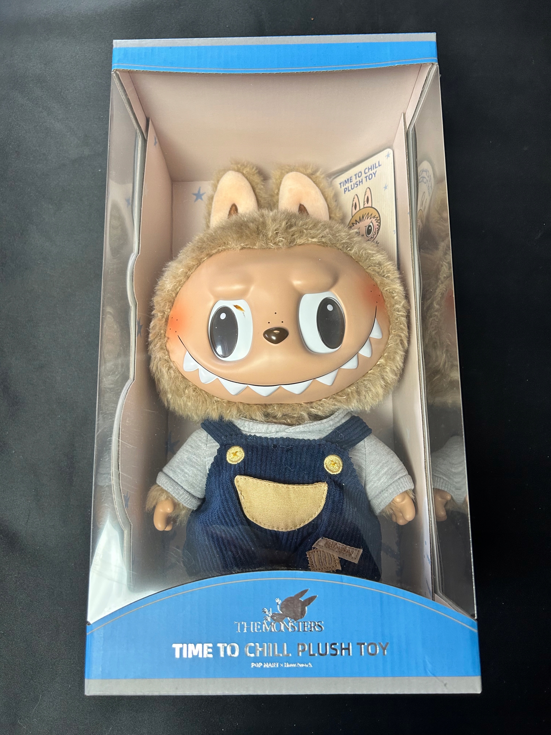 Original POP MART THE MONSTERS LABUBU Time to Chill Vinyl Plush