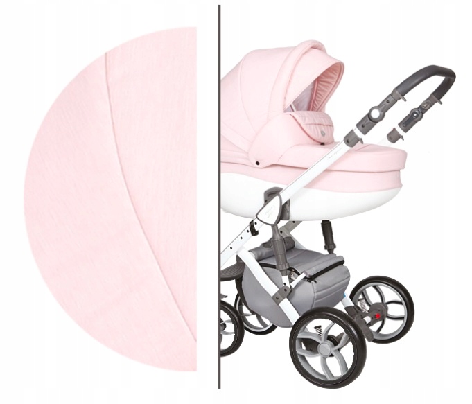 Wózek Baby Merc Faster Style 3w1 pudrowy róż 91C Kod producenta Baby Merc-Faster3-54125896