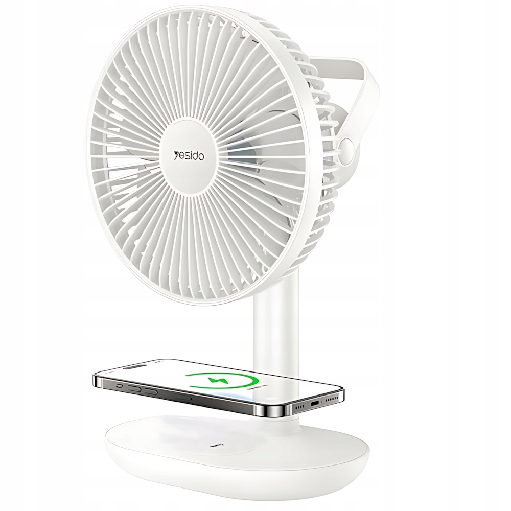 Větráček Yesido, přenosný větráček, ventilátor stojan na telefon