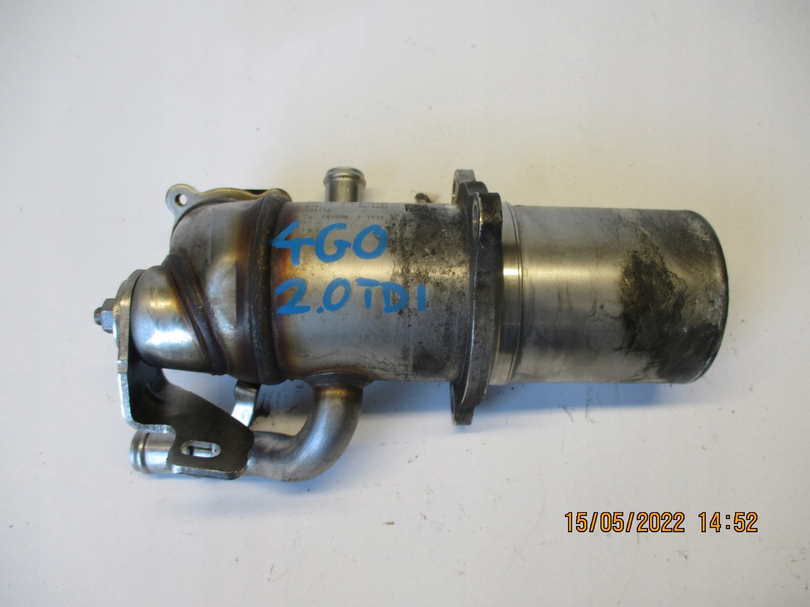 ABGASKUEHLER AGR AUDI A6 4G0 2,0TDI 04L131512A
