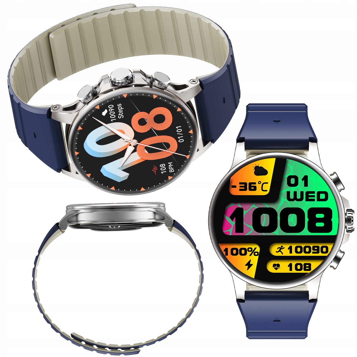 Inteligentné hodinky Imiki Holo Ultra Amoled na behanie športové hodinky Spojenie