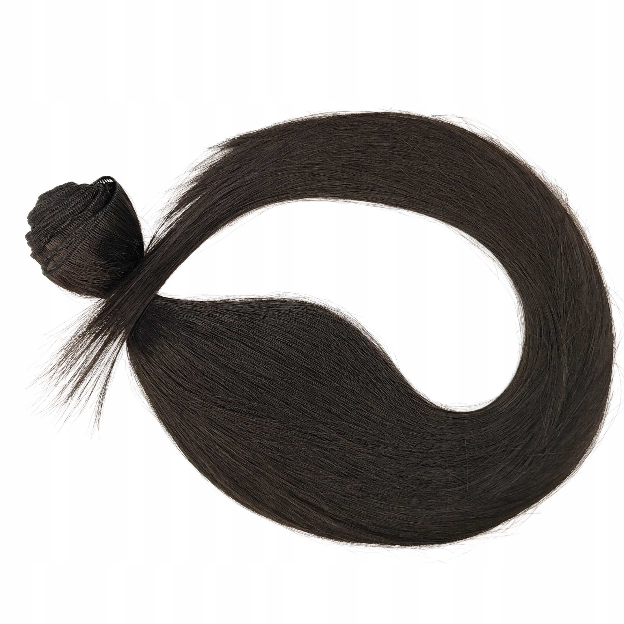 Syntetické bio vlasy pro prodlužování na pásce Straight 200 g 70 cm 1B