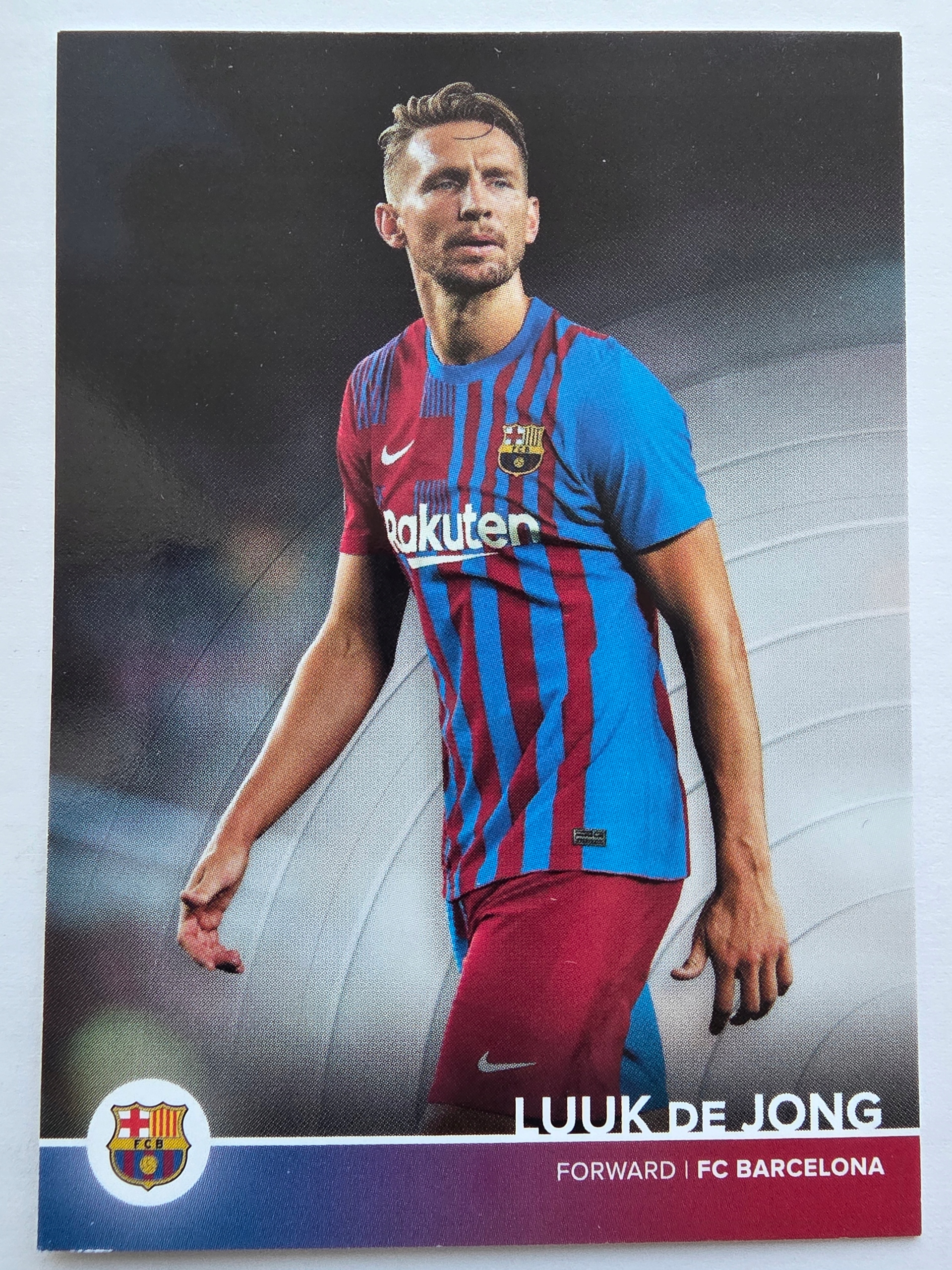 2021 Topps Fan Set Luuk de Jong Fc Barcelona /a