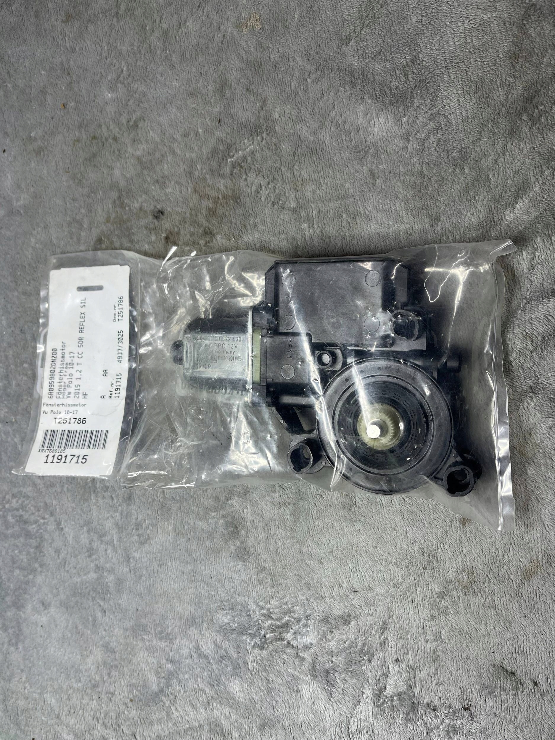 VW SEAT SKODA mini motor windows 6R0959802DL !J