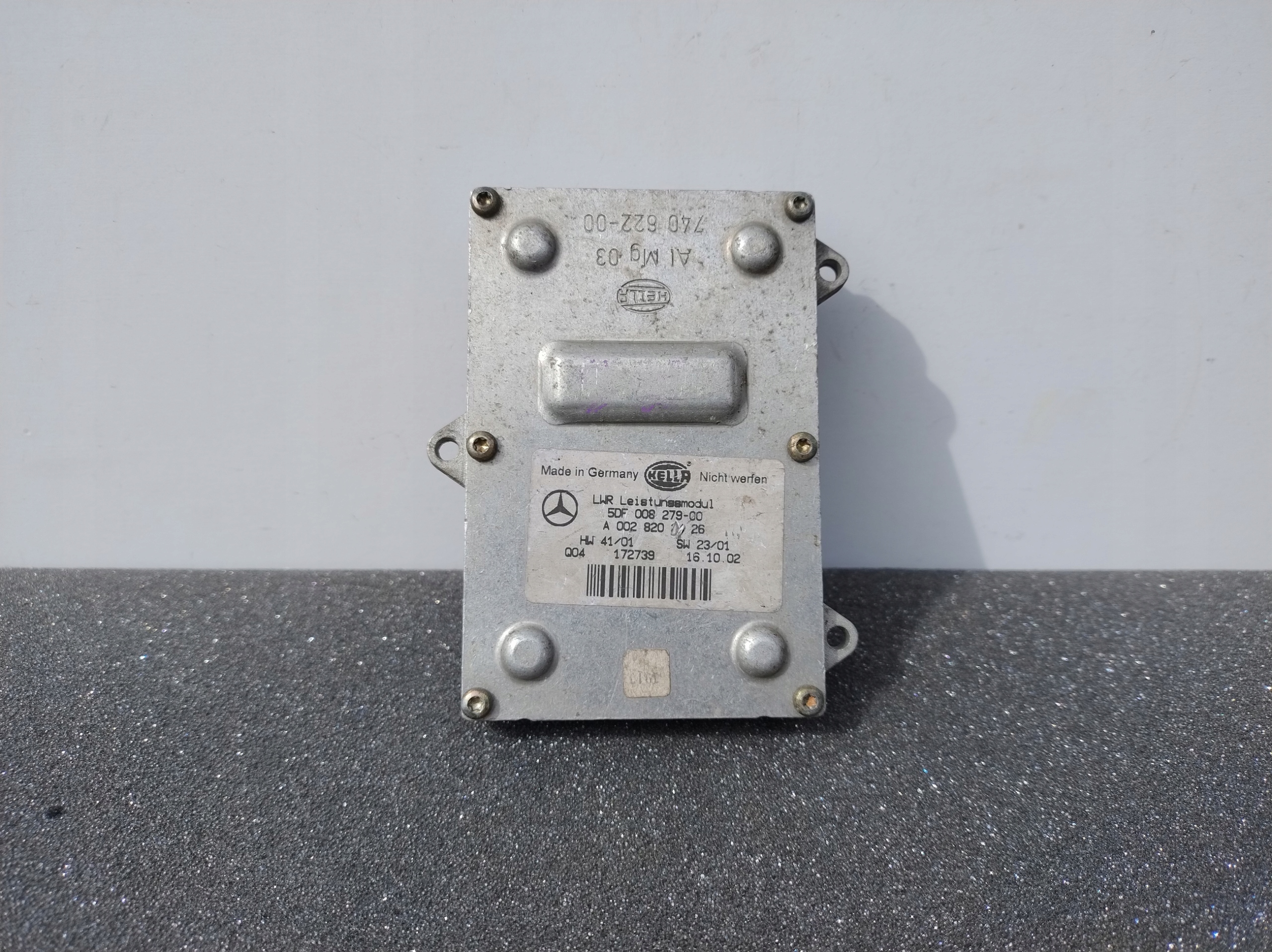 control unit module steering MERCEDES E-KLASA W211 5DF008279 K75/088