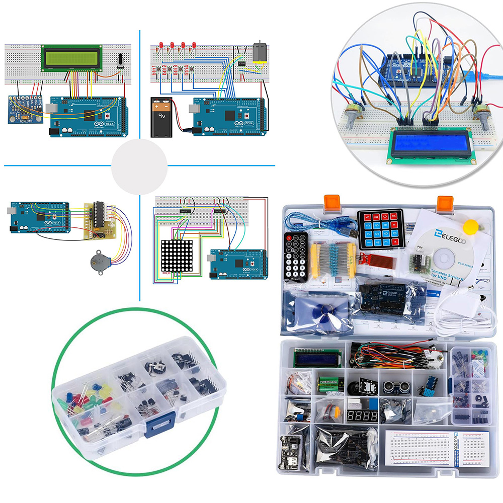 Startovací sada MEGA2560 R3 pro projekt Arduino Ultimate Starter Kit